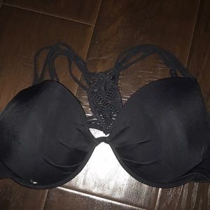 Black Victoria’s Secret bikini top